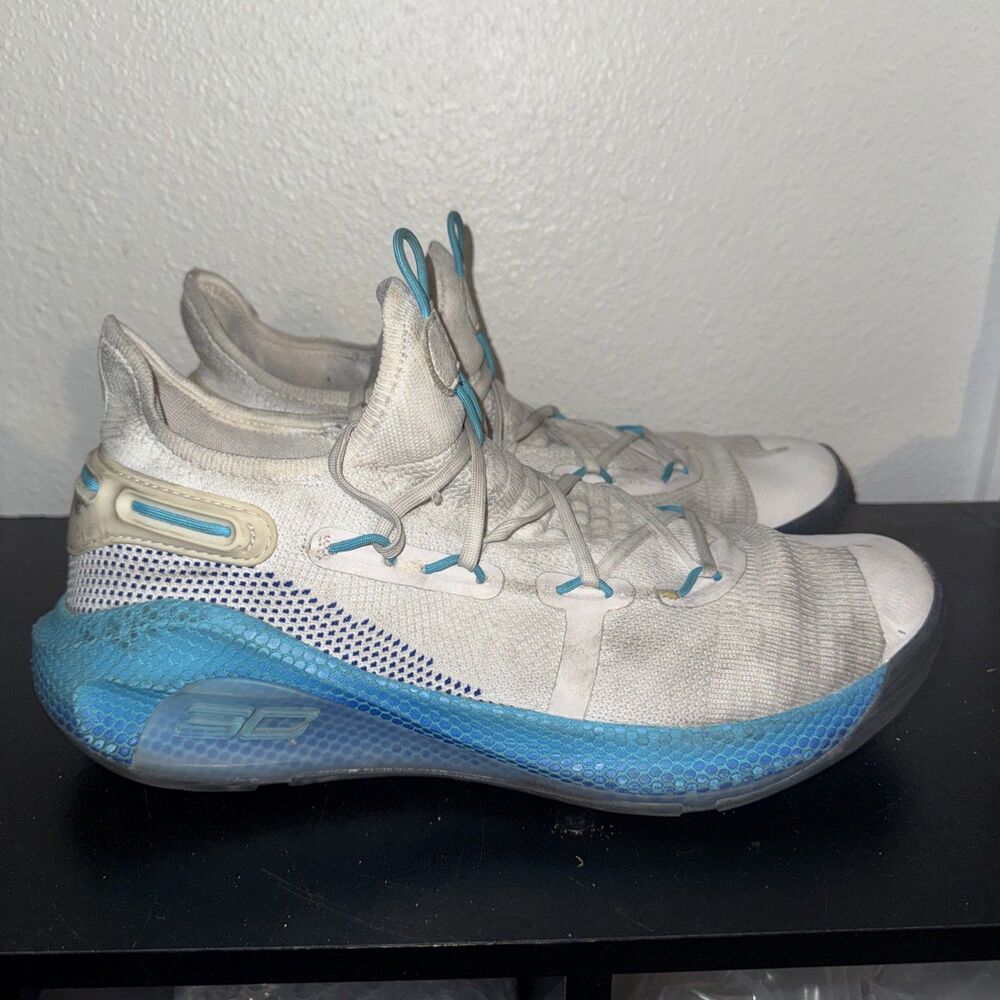 Under Armour Curry 6 Christmas In The Town Basketball Shoes Sz 12 3022386-100